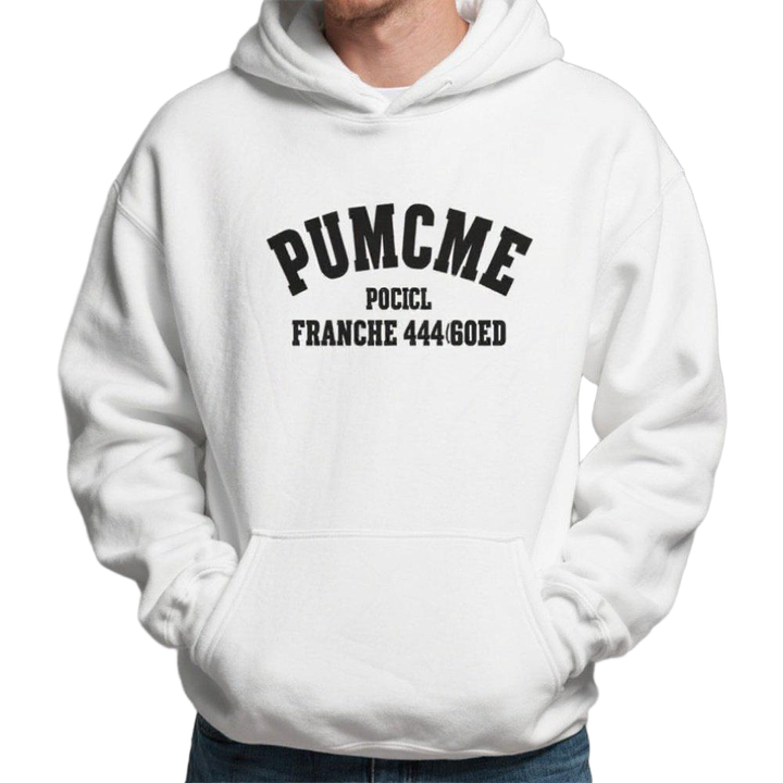 Custom Puff Print 500gsm Hoodie Men's Oversized French Terry