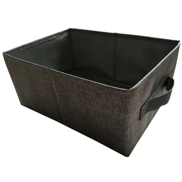 BSCI cangnan large cloth fabric storage box bin foldable for custom