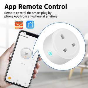 In Stock <span class=keywords><strong>Tuya</strong></span> 16A UK Smart presa a muro App telecomando <span class=keywords><strong>Wifi</strong></span> per automazione domestica presa e presa elettrica - Product Image 3