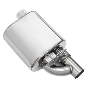 Sypes Auto Universele Demper Vacuüm Afstandsbediening 2/2.5/<span class=keywords><strong>3</strong></span> Inch 63/76Mm 304 RVS Remus Logo - Product Image 5