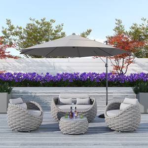 Fulin thiết kế mới giải trí Tất cả thời tiết Hiện Đại Đồ Gỗ Ngoài Trời khách sạn biệt thự khung nhôm cắt <span class=keywords><strong>Patio</strong></span> ngoài trời Vườn <span class=keywords><strong>sofa</strong></span> - Product Image 3