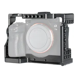 Dslr kamera käfig für SONY A7 mark 3 A7M3 A9 A7R3 4K fabrik liefern
