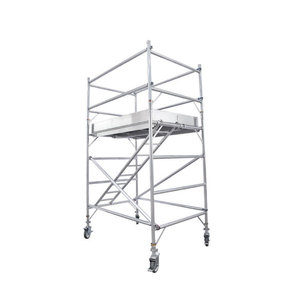 Mobile <strong>Scaffolding</strong> Aluminum Lightweight Frame <strong>Modular</strong> Aluminium Mobile <strong>Scaffolding</strong> - Product Image 2