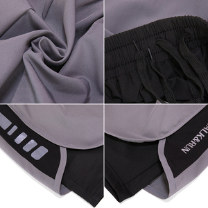 Dual <b>Layer</b> Phone Pocket Athletic Men's Shorts Quick Dry Running Gym Training Sports Shorts - Product Image 5