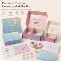 Boîtes de rangement pour robes de mariée, boîtes de transport et d'expédition de vêtements, boîtes pliables avec logo imprimé sur mesure, motif holographique