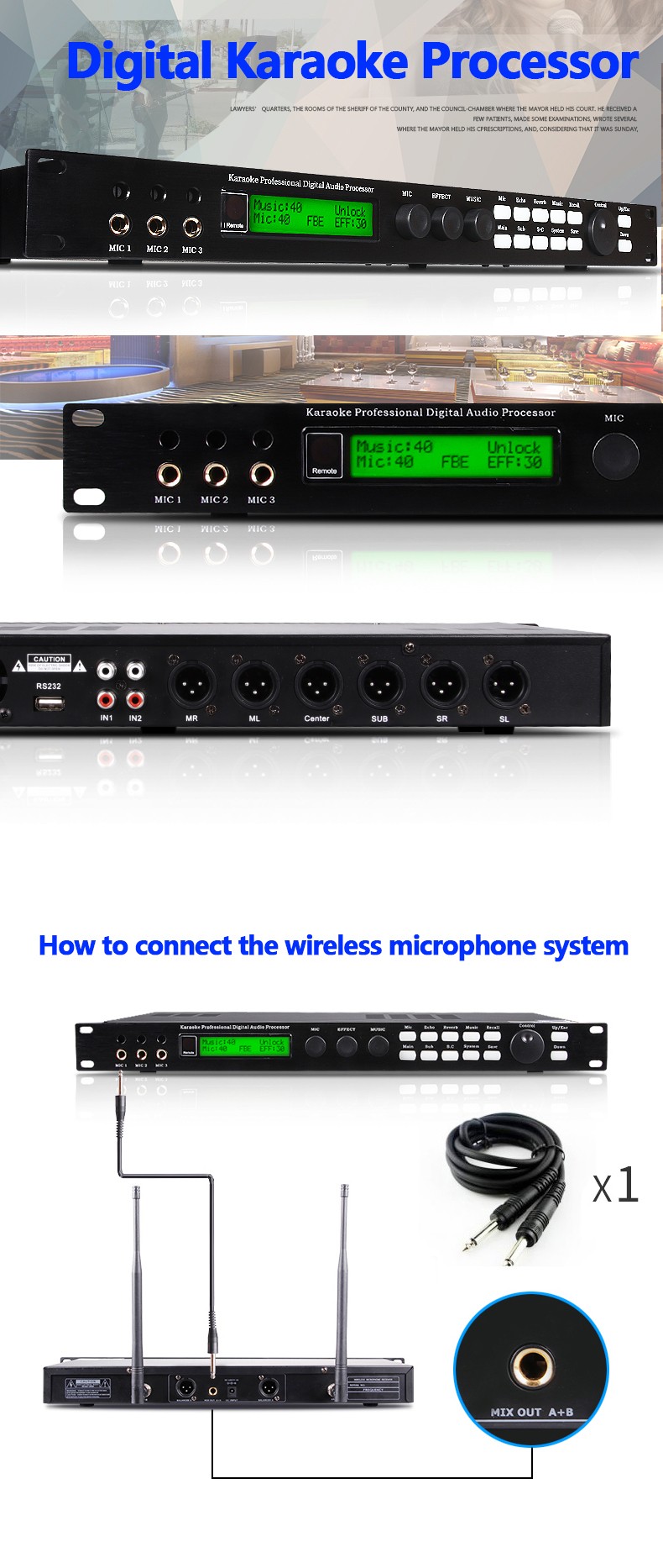 その他 DIGITAL REVERB /ECHO KARAOKE PROCESSOR DIGITAL REVERB /ECHO KARAOKE PROCESSOR 【公式通販】