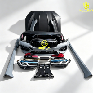 Kit de pare-chocs avant et arrière <span class=keywords><strong>M5</strong></span> amélioré, best-seller, pour <span class=keywords><strong>BMW</strong></span> Série 5 F18, comprenant phares, feux arrière, capot moteur et garde-boue. - Product Image 4