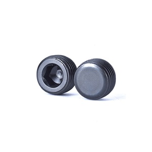 Tapones de Acero Inoxidable, Tapones Hexagonales <span class=keywords><strong>DIN</strong></span> <span class=keywords><strong>906</strong></span>, Tornillos de Bloqueo con Cabeza Hexagonal, Tapones de Rosca Cónica para Tuberías - Product Image 6