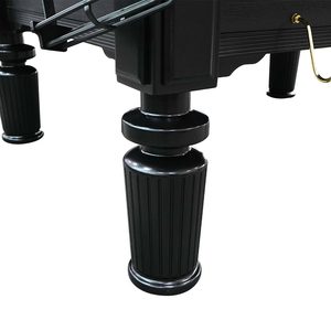 Table de billard snooker en bois massif sur mesure SZX 12 pieds avec poches en cuir et <span class=keywords><strong>feutre</strong></span> de laine de qualité professionnelle - Product Image 6
