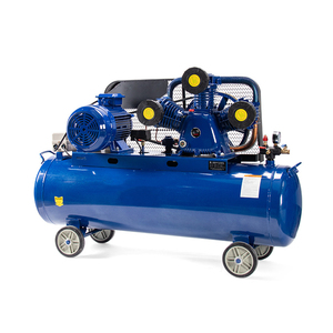 Compresor de Aire Industrial Eléctrico de Pistón Rotatorio Accionado por Correa, 7.5KW/10HP, Tanque de 300L, Alta Capacidad - Product Image 6