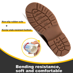 1068 gros bas prix antidérapant haut Gang acier orteil bottes de sécurité hommes bottes d'équitation chaussures de <span class=keywords><strong>randonnée</strong></span> - Product Image 4