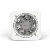 Ventilateur axial pour système de ventilation et d'extraction d'air, montage mural et au plafond, pour salle de bain, cuisine, toilettes
