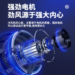 เครื่องทำความเย็นอากาศอุตสาหกรรม 50000 CFM ถังน้ำ 30 ลิตร ปรับส่ายซ้ายขวาได้ ระยะเป่าลม 6-7 เมตร ใช้ในโรงงาน/อู่ซ่อม - Product Image 2