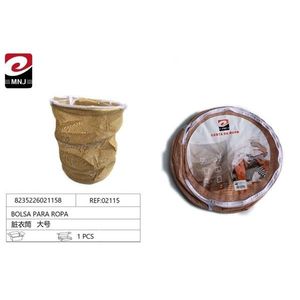 Grandi Sacchi Portabiancheria Pieghevoli in Tessuto Eco-Friendly Minimalisti Premium per un'Efficiente Organizzazione e Conservazione degli Indumenti - Product Image 5