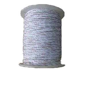 factory wholesale electric pe farm fencing stainless twine rope for animals