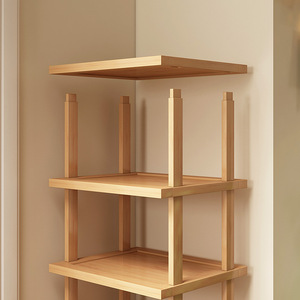 Multi Layer Shoe Rack Nan Bamboo Freestanding Space Saving Storage For Home Dorm Apartment Entrance - Product Image 4