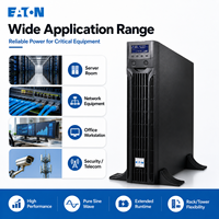 Untuk UPS Online Rack Mount Fase Tunggal 3KVA/2700W DX RT 3K, Peralatan Server Ruang Komputer, Stabilisasi, Memperpanjang Masa Pakai Baterai