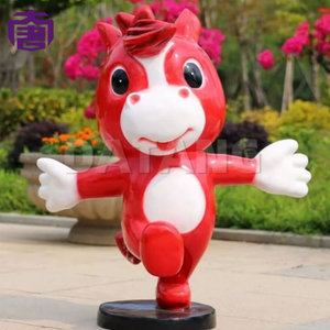 Chinese Zodiac Horse 3d Cartoon <b>Motif</b> Led <b>Light</b> For Outdoor Christmas & Festival Landscape Decor Ip65 Waterproof Garden Lamp - Product Image 3