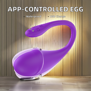 Mini Kegel topu vibratör kadınlar için App uzaktan kumanda yumurta için seks oyuncakları g-spot & Anal stimülatör yumurta için yapay penis özelliği ile atlama - Product Image 2