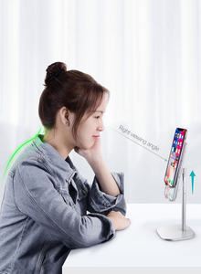 celular Tablet Stand titular de la altura y la altura de ajuste de aluminio de soporte para teléfono de 10 pulgadas pantalla - Product Image 3