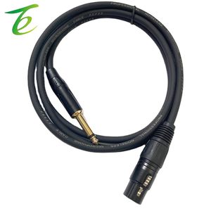 6,5mm <span class=keywords><strong>2</strong></span>-adriges Cabrio-XLR-Mikrofon kabel mit 6,35mm Paar XLR-Mischpult-Leistungsverstärker-Audio kabel - Product Image 3