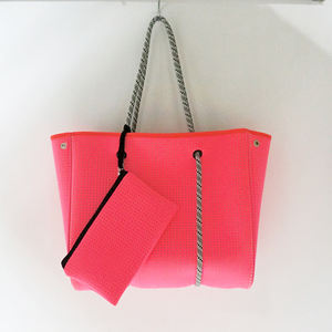 Borse a Mano di Alta Qualità per Donne, Borsa in Neoprene Traforato, Borsa alla Moda Femminile - Product Image 2