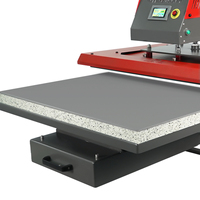 Presse à chaud pneumatique à glissière de grande taille Microtec ATLAS APHD-43P 32x43 pouces pour impression par transfert thermique par sublimation CE