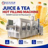 Machine de remplissage à chaud pour jus industriels, usine complète de traitement de boissons clé en main, ligne d'embouteillage SUS304 CE, fabricant
