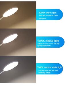 Oem 2026 Foldable Wireless Cordless Study <b>Portable</b> Rechargeable Usb Led <b>Table</b> Desk Light <b>Lamp</b> for Reading Room - Product Image 3