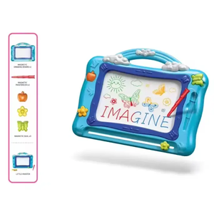 Pittura di giocattoli educativi per bambini in plastica magnetica giungla disegno lavagna con sigillo - Product Image 1