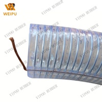 Tuyau en PVC transparent Vipoo pour l'eau et l'air, flexible, écologique, anti-UV, tube en plastique pour usage industriel, non toxique, durable