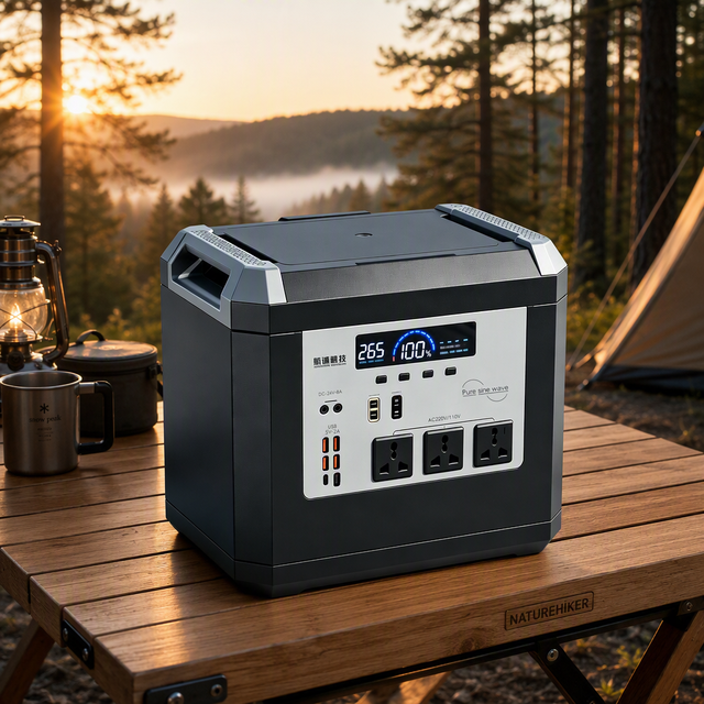 3000w Portable Power Station Battery 2kW AC Output LiFePO4 Portable Intelligent Emergency Power Backup Home Use Pure Sine Wave