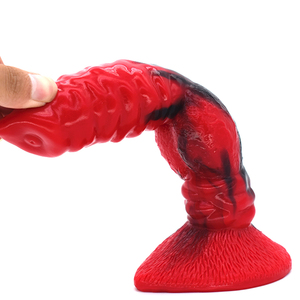 FAAK YOCY Dildo réaliste en silicone en forme de loup-garou, Dildo animal fantastique en forme de chien, Stimulation du point G, Fétiche canin, Jouets sexuels anaux - Product Image 6