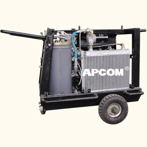 Compresseur d'air rotatif à vis portable à essence APCOM 18HP 40CFM 1m³/min 13Bar haute pression - Product Image 2