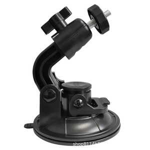 Support de caméra d'action avec ventouse de 9 cm et vis à dégagement rapide 1/4-20 en plastique pour utilisation en voiture - Product Image 1