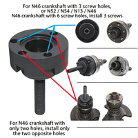 Kit d'outils d'installation et de démontage du joint d'huile avant/arrière du vilebrequin BMW N20 N42 N45 N46 N52 N53 N54 N55 - Acier à haute teneur en carbone universel