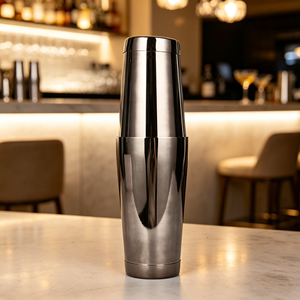 <span class=keywords><strong>Shakers</strong></span> à cocktails en acier inoxydable, shaker Boston, mélangeur de cocktails Martini, accessoires de bar, shaker lesté, shaker à boissons en métal - Product Image 5