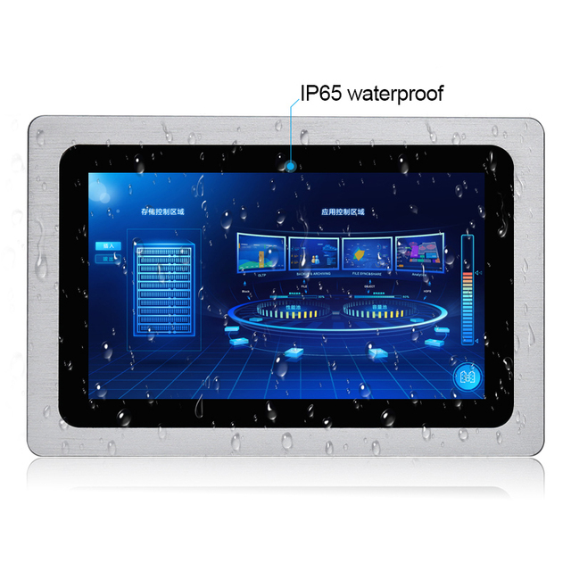 Touch Screen Embedded Industrial Monitor 10.1 Inch TFT LCD