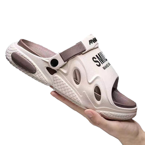 Chaussons de sport antidérapants légers et tendance, imprimés en couleur, pour l'intérieur, l'extérieur, la plage, les vacances, l'usage domestique, avec semelle intérieure en EVA - Product Image 1