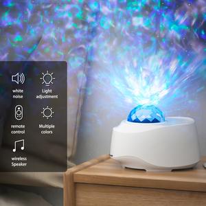 Nueva Lámpara de Noche LED con Bluetooth y USB, Proyector de Luz Dinámico de Diez Colores con Patrón de Agua, Control Inteligente por Aplicación, Efecto Cielo Estrellado - Product Image 6
