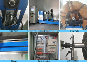 Chuyển đổi tần số vô cấp 1000-1500 tối đa Đường kính mài tấm cân bằng động với máy vi tính - Product Image 6