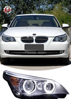 Feux avant pour BMW Série 5 E60 2003-2010 520i 523i 525i 530i, feux de jour à LED Angel Eyes, clignotants séquentiels, 12V, neufs