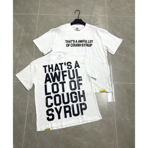 เสื้อยืดคอกลมแขนสั้นพิมพ์ลาย Cough Syrup สำหรับผู้ชาย - Product Image 3