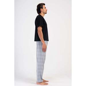 CEPLI ERKEK P.SUPREM TEK ALT PIJAMA - สีเทาผสม - สีเทาผสม - Product Image 2