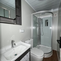 Préfabriqué de luxe 20 pieds 40 pieds Modulaire Déménagement Petites Maisons 3 Chambres Conteneur Cabine Maisons Hôtel Casas Prefabricadas à vendre