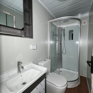 Sang trọng prefab 20ft 40ft Modular di chuyển Tiny nhà 3 phòng ngủ <span class=keywords><strong>container</strong></span> cabin nhà khách sạn casas prefabricadas để bán - Product Image 4