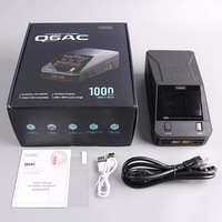 Chargeur intelligent ToolkitRC Q6AC AC 400W DC 1000W 15A*4 Quad-Channel 1-6S LiPo LiHV LiFe Li-ion pour RC FPV Multirotor