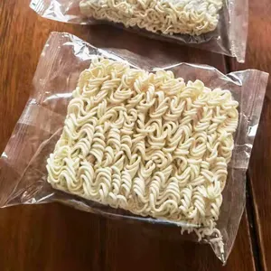 65gOEM独自にパッケージ化された調味料なしのインスタントラーメンラミアンヌードルインスタントラーメン