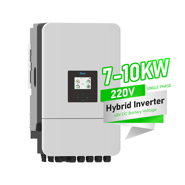 Deye Single Phase Hybrid Inverter 7-10kW EU Version 220/230Vac Home Use for Solar Power System