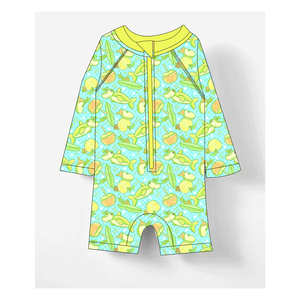 Combinaison de <span class=keywords><strong>bain</strong></span> à manches longues pour enfant, motif de dessin animé, maillot de <span class=keywords><strong>bain</strong></span> pour enfant, maillot de <span class=keywords><strong>bain</strong></span> de plage pour enfant, Xinye Custom - Product Image 6